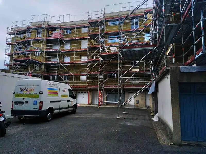 Rénovation énergétique ITE laine de roche en 180mm